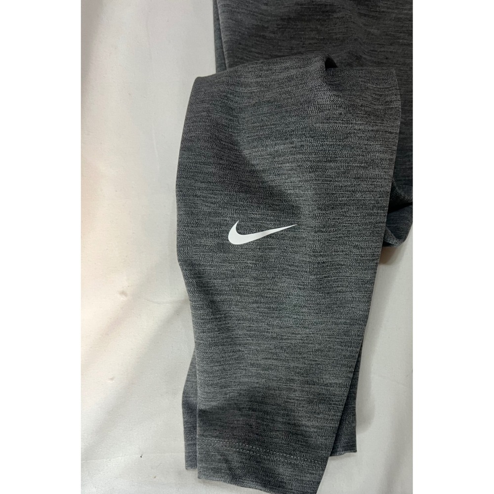 Nike Dri-FIT Womens Leggings Medium Gray Athletic Workout - Picture 7 of 7